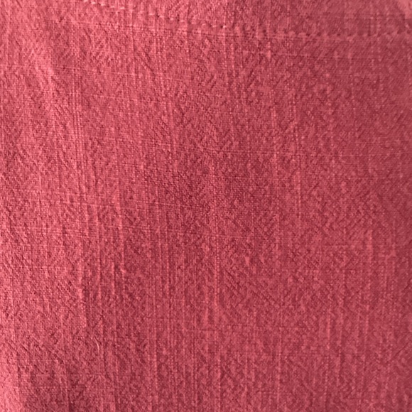 Chic Mauve cotton/ linen  Long Sleeve Dress - Picture 8 of 11